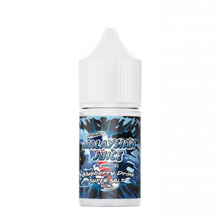 Жидкость Malaysian Juice Super Salt - Blueberry Drink (Черничный энергетик) 30 мл
