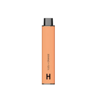 Одноразовая электронная безникотиновая сигарета Hyla 4500 – 10% Guarana YUZU + ORANGE