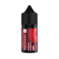 Жидкость SOAK L Salt - Berry Energy Drink (Ягодный энергетик) 30 мл (20мг)