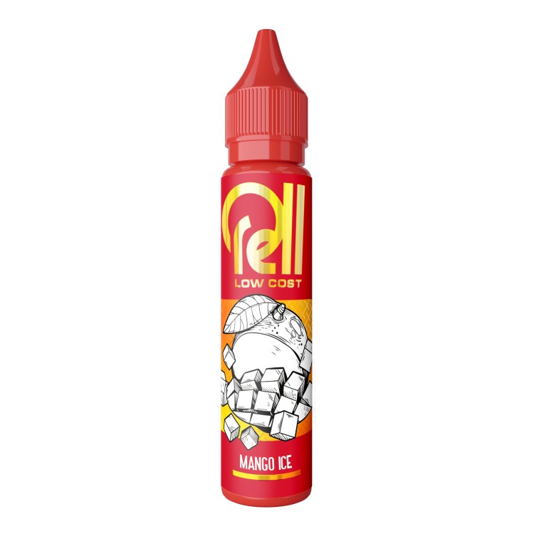 Жидкость Rell Red Low Cost - Mango Ice (Манго Лед) 30 мл (20 мг)