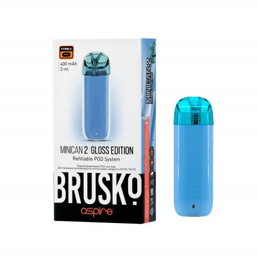 Устройство BRUSKO MINICAN 2 Gloss Edition (Синий)