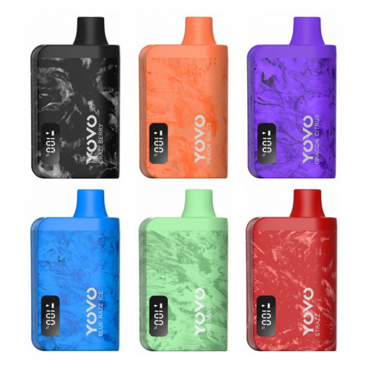 Одноразовая электронная сигарета YOVO 7000 - Банановый пирог