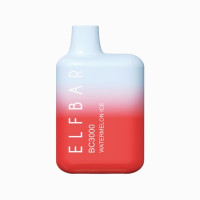 Одноразовая электронная сигарета ELF BAR 3000 - Арбузный лёд