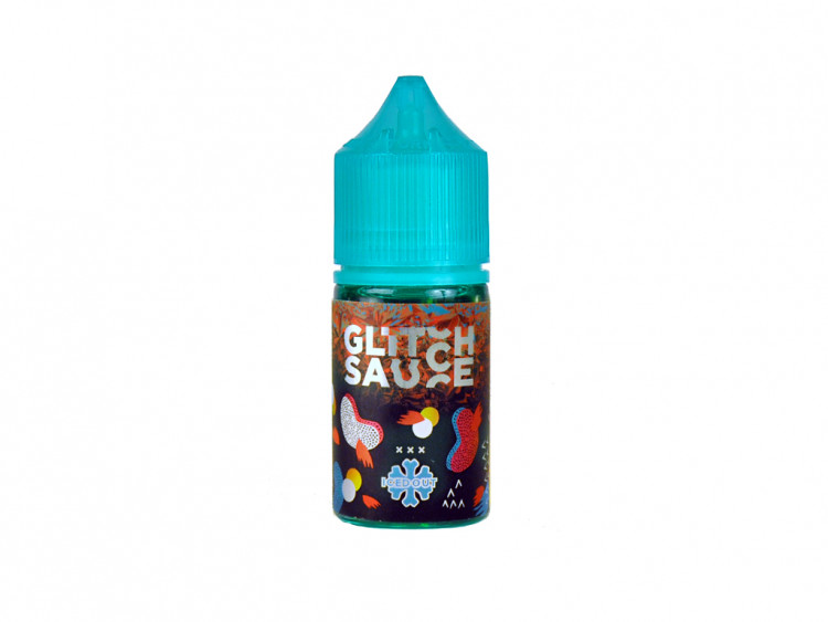 Жидкость Glitch Sauce Iced Out Salt - Low Kick (Питайя Ваниль) 30 мл 20 мг