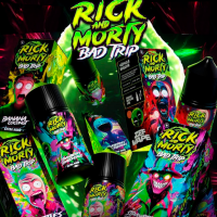Жидкость Rick and Morty Bad Trip Salt - Лимон Лайм Скитлс 30 мл (20 мг)