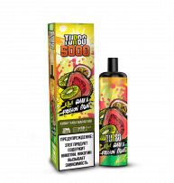 Одноразовая электронная сигарета Turbo 5000 - Kiwi Guava Passion Fruit (Киви Гуава Маракуйя)
