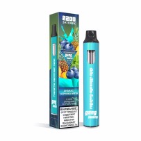 Одноразовая электронная сигарета Gang Boost X - Pineapple Blueberry Mint (Ананас Черника Мята)