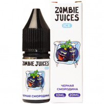 Жидкость Zombie Juices Ice Hard Hybrid Nic - Черная смородина 10 мл (20 Ultra)