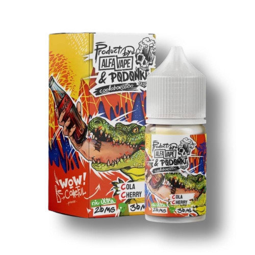 Жидкость Alfa Vape & Podonki Hard Ultra Salt - Watermelon Strawberry 30 мл (20 Ultra)