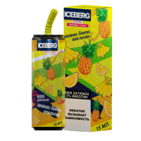 Одноразовая электронная сигарета Iceberg (6000) - Ананас банан апельсин