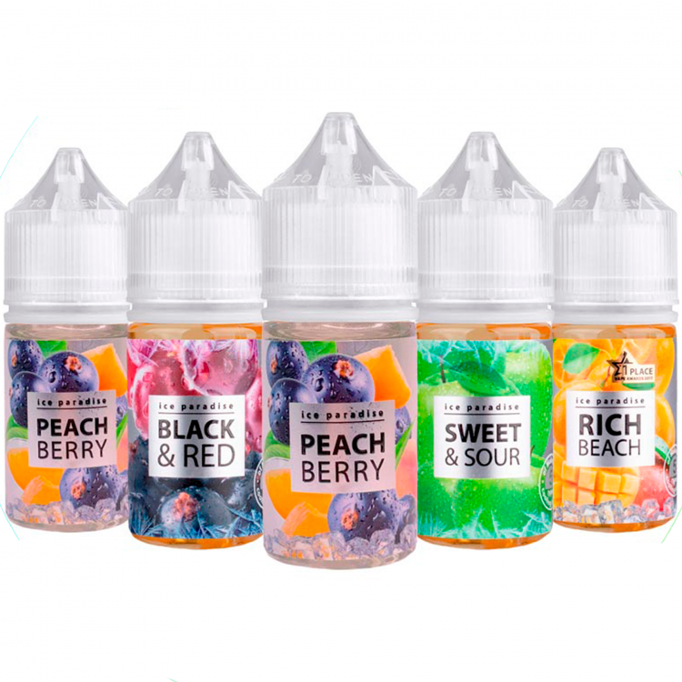 Жидкость Ice Paradise Free Nic - Tropic Breath (Личи Гуава) 27 мл (0 мг)