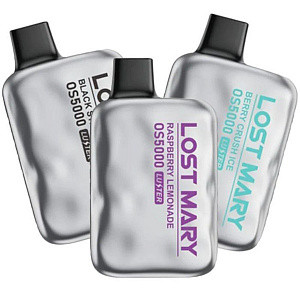 Одноразовая электронная сигарета Lost Mary OS 5000 - Strawberry Guava Mint (Клубника Гуава Мята)