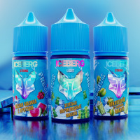 Жидкость Iceberg Light Premium Salt - Кислый виноградный чупа чупс 30 мл (20 мг)